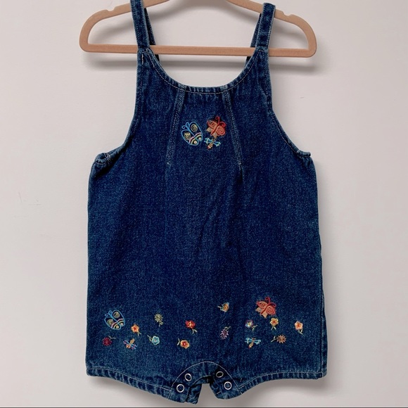 V I N T A G E Jeans Romper 🌺 - Picture 1 of 6